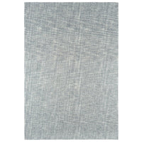 Alfombra Tweed Plata de Lana Tejida a Mano
