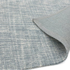 Tweed Silver Wool Hand Tufted Rug