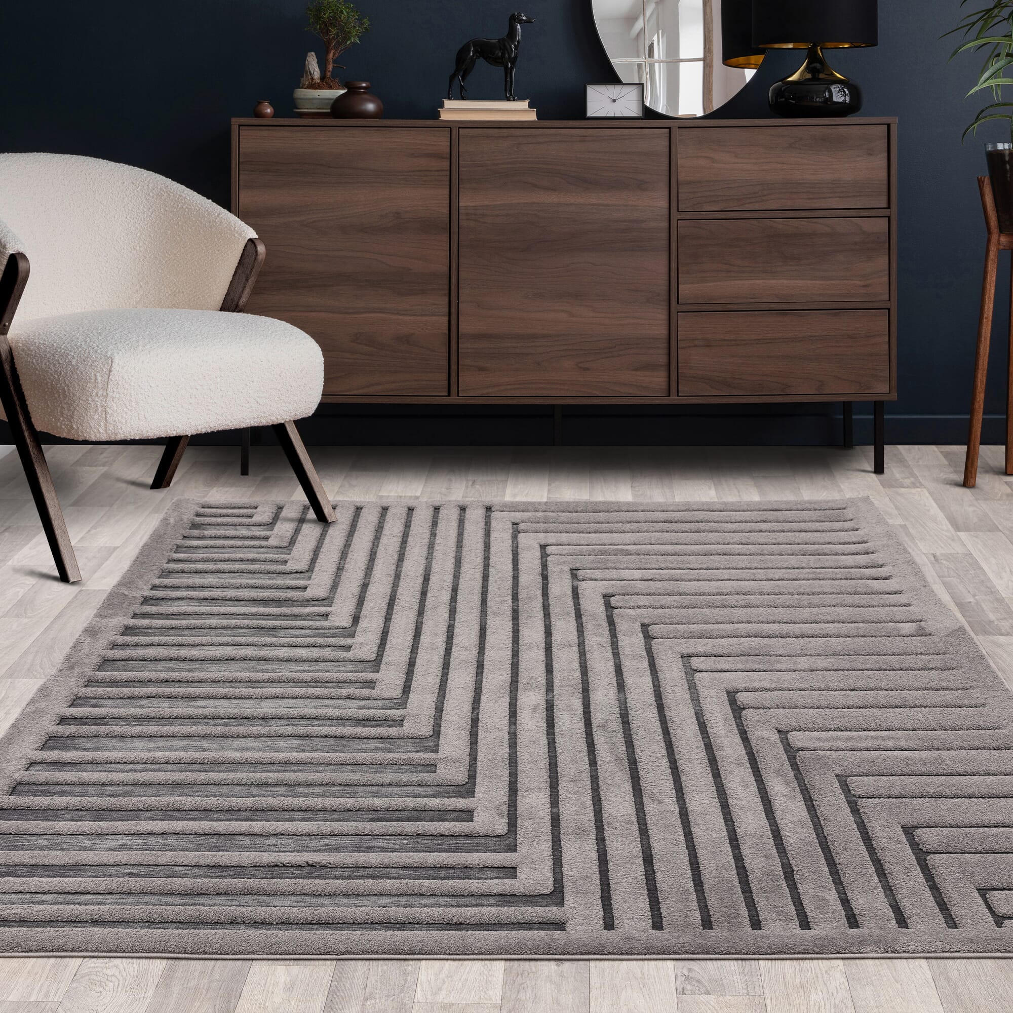 Valley Charcoal Connection Rug