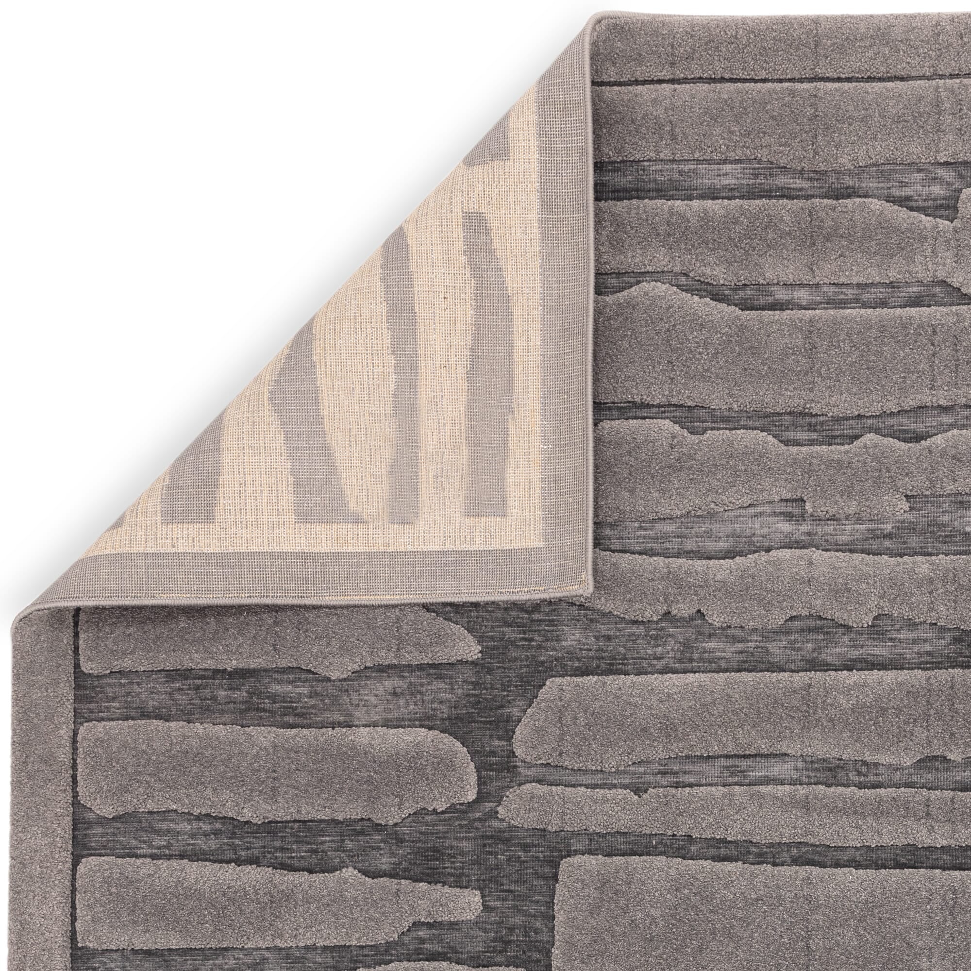Valley Charcoal Path Rug