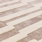 Valley Natural/Ivory Tile Rug