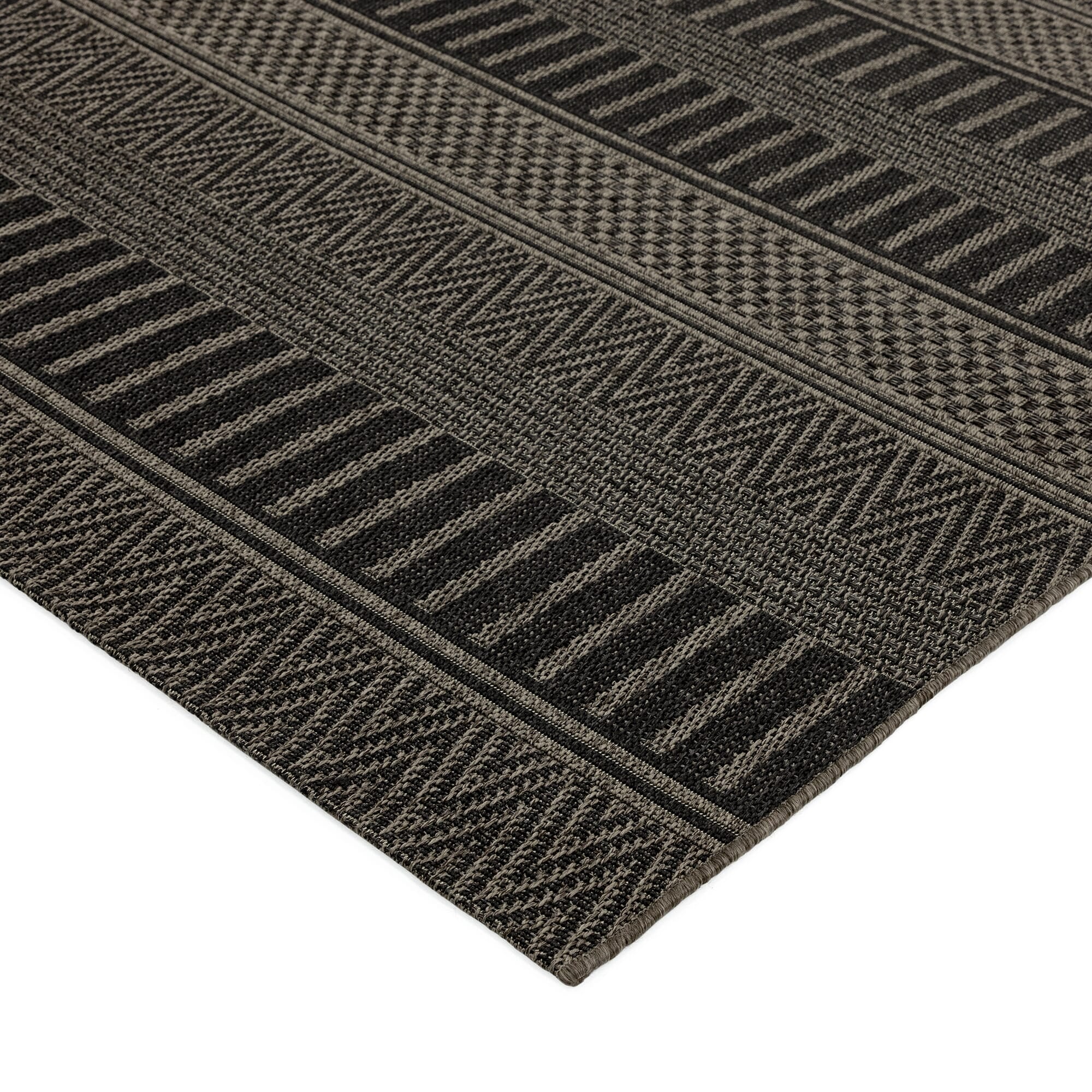 Varanda VA03 Black Stripe Rug  - offline