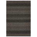 Varanda VA03 Black Stripe Rug  - offline