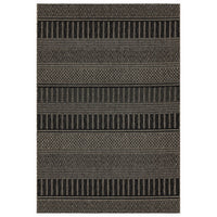 Varanda VA03 Black Stripe Rug  - offline