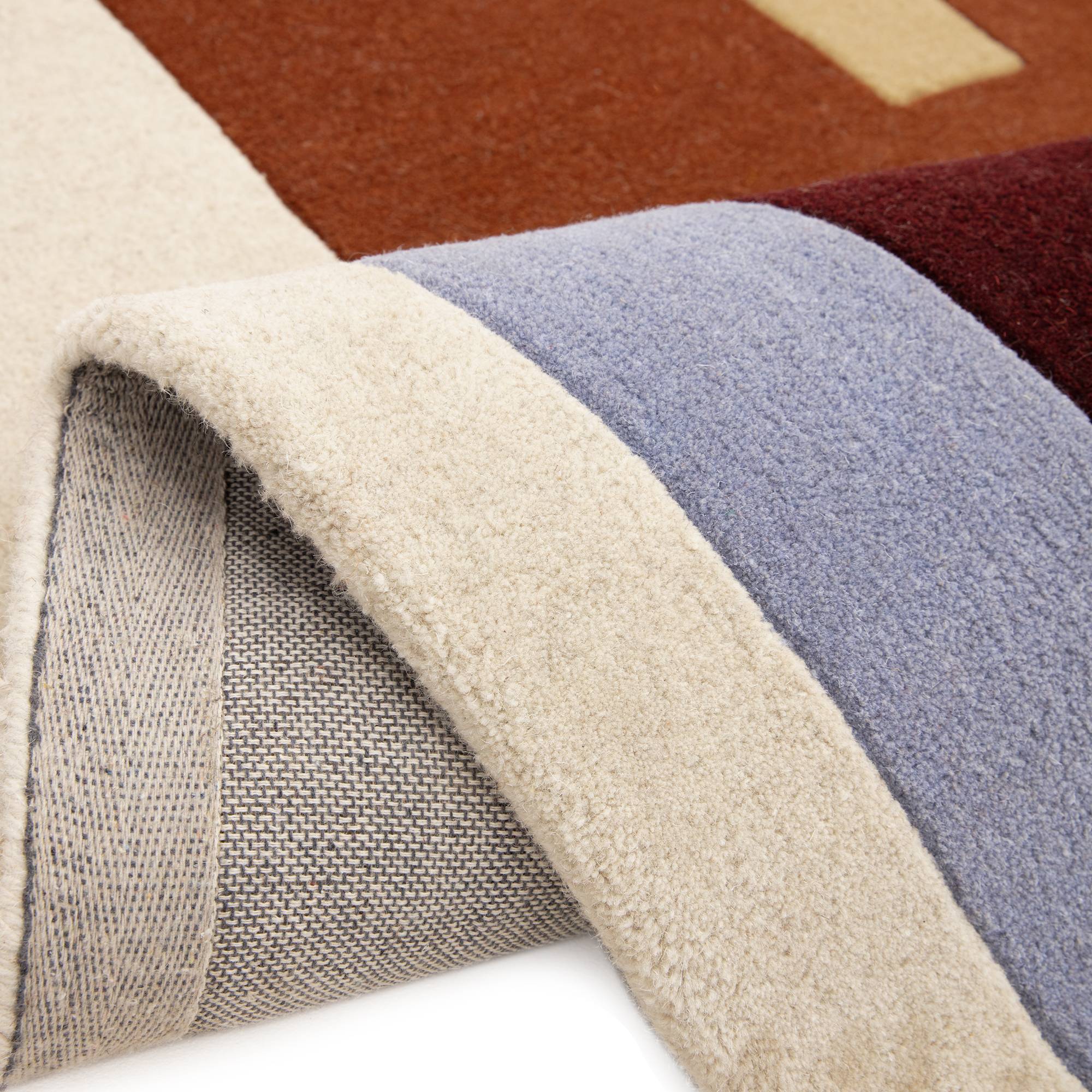 MADE Venessla Brown & Burgundy Rug