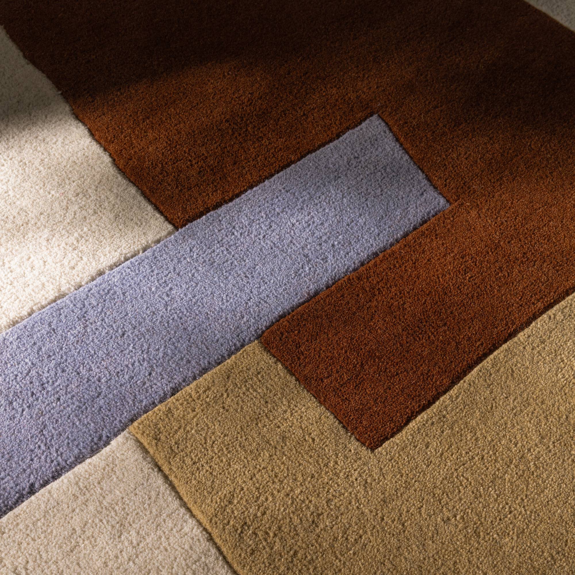 MADE Venessla Brown & Burgundy Rug