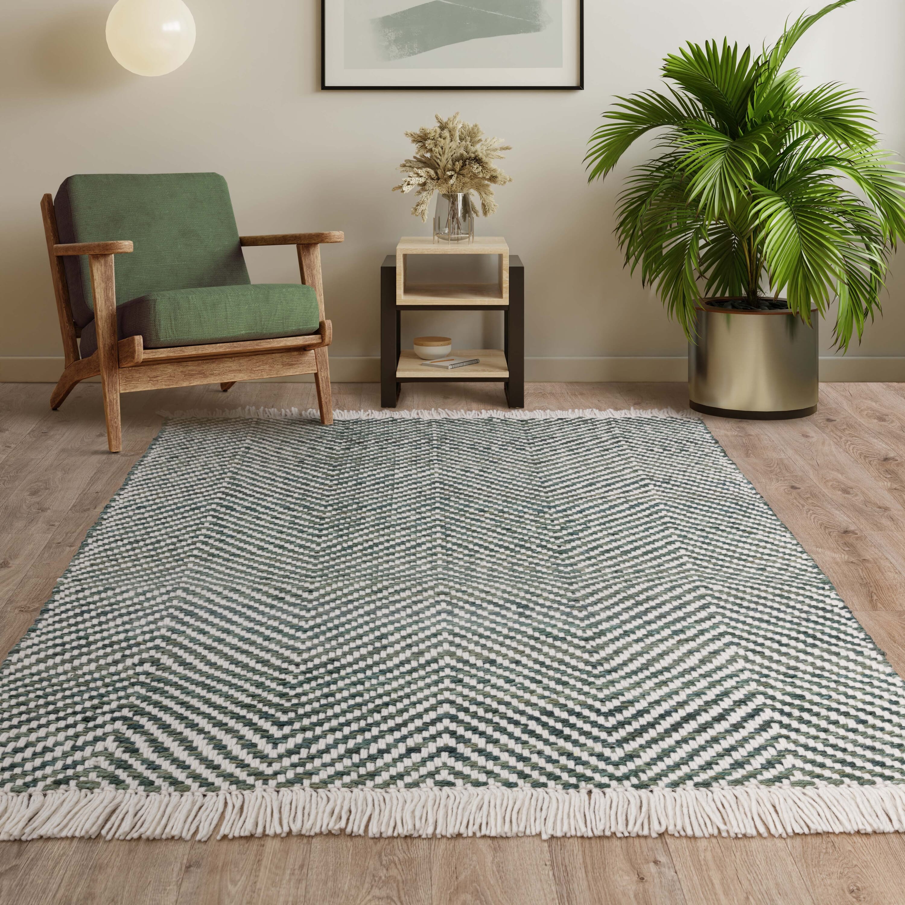Vigo Green Rug