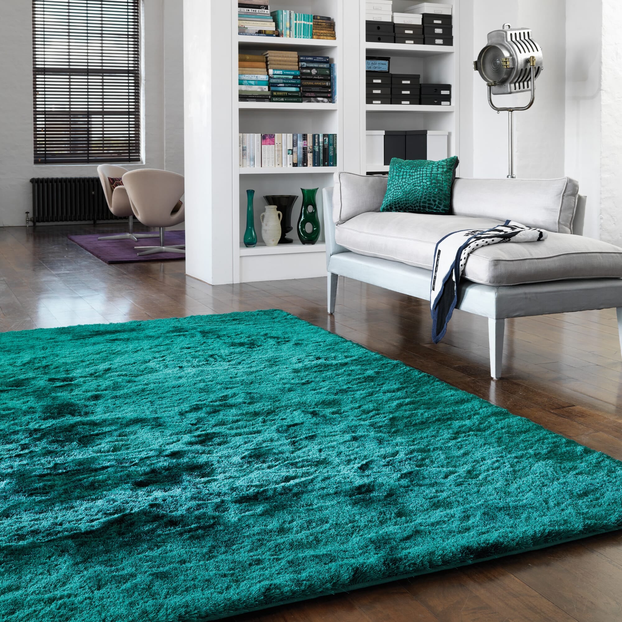 Whisper Dark Teal Rug