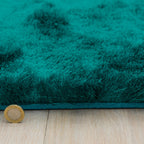 Alfombra Whisper Verde Azulado Oscuro