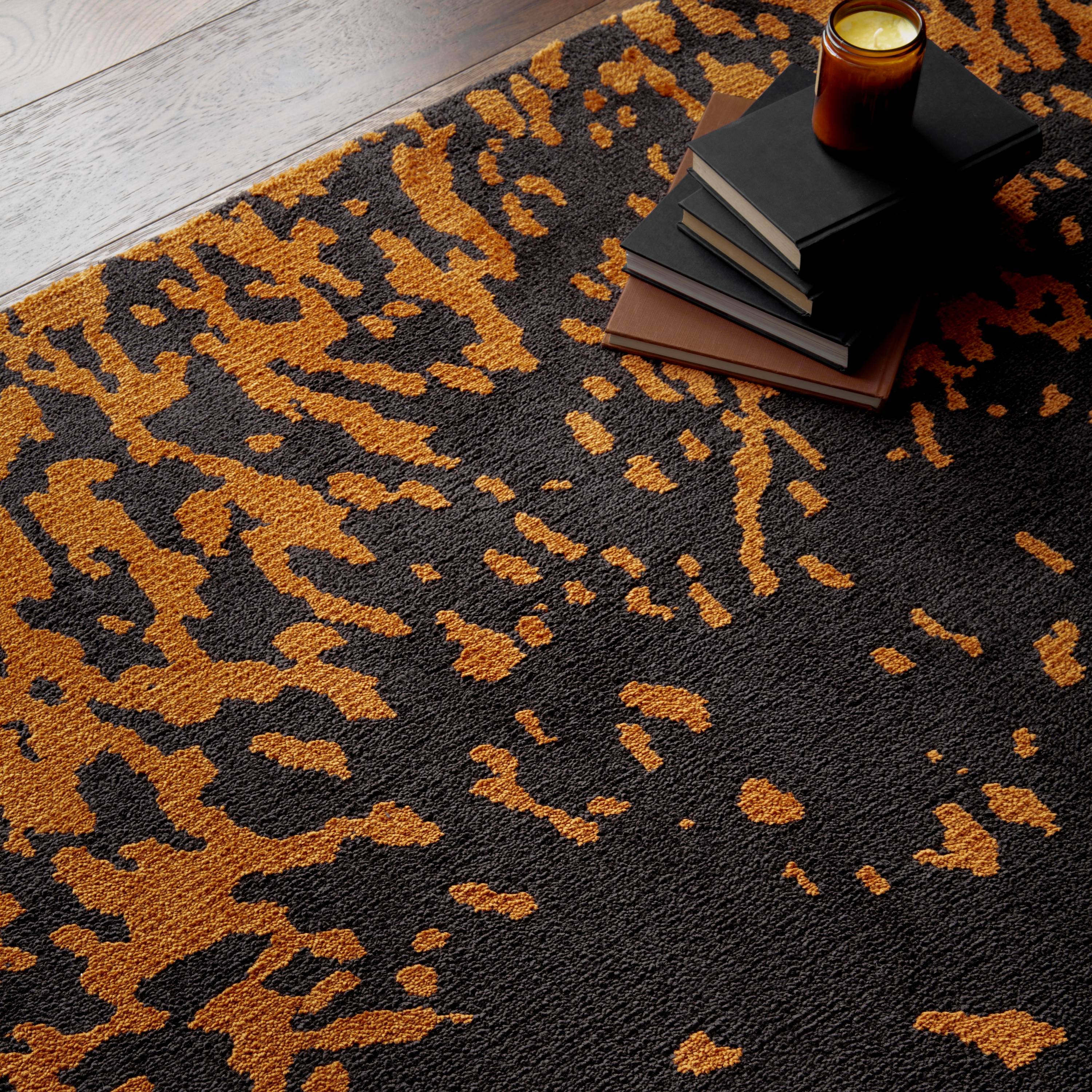 Alfombra Wilder Splash Charcoal