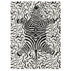 Wilder Zebra Mono Rug