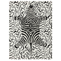Alfombra Wilder Zebra Mono