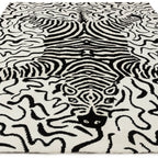 Wilder Zebra Mono Rug