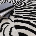 Wilder Zebra Mono Rug