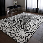 Wilder Zebra Mono Rug