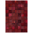 Xylo Red Cross Stitch Rug