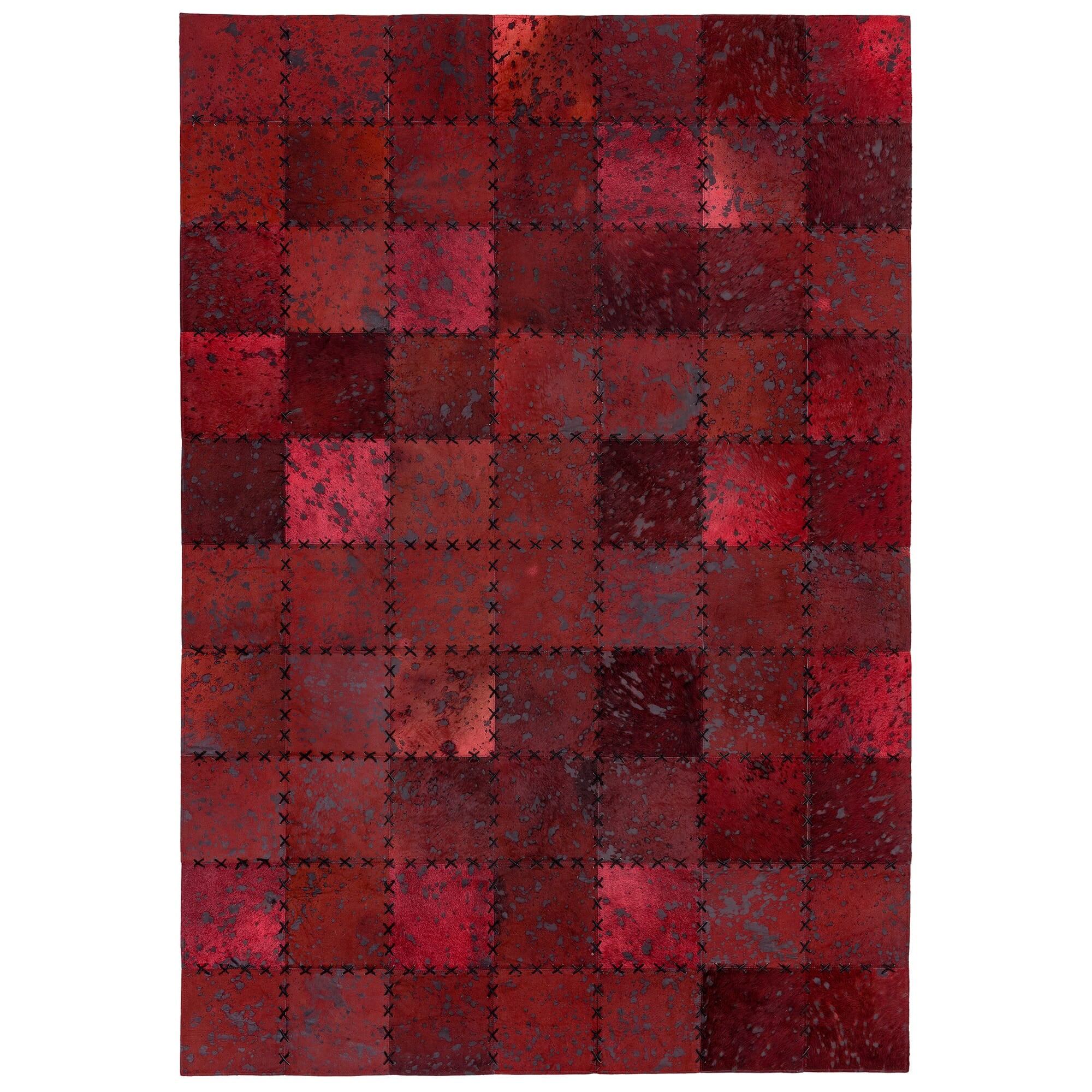 Alfombra Xylo Rojo Punto de Cruz