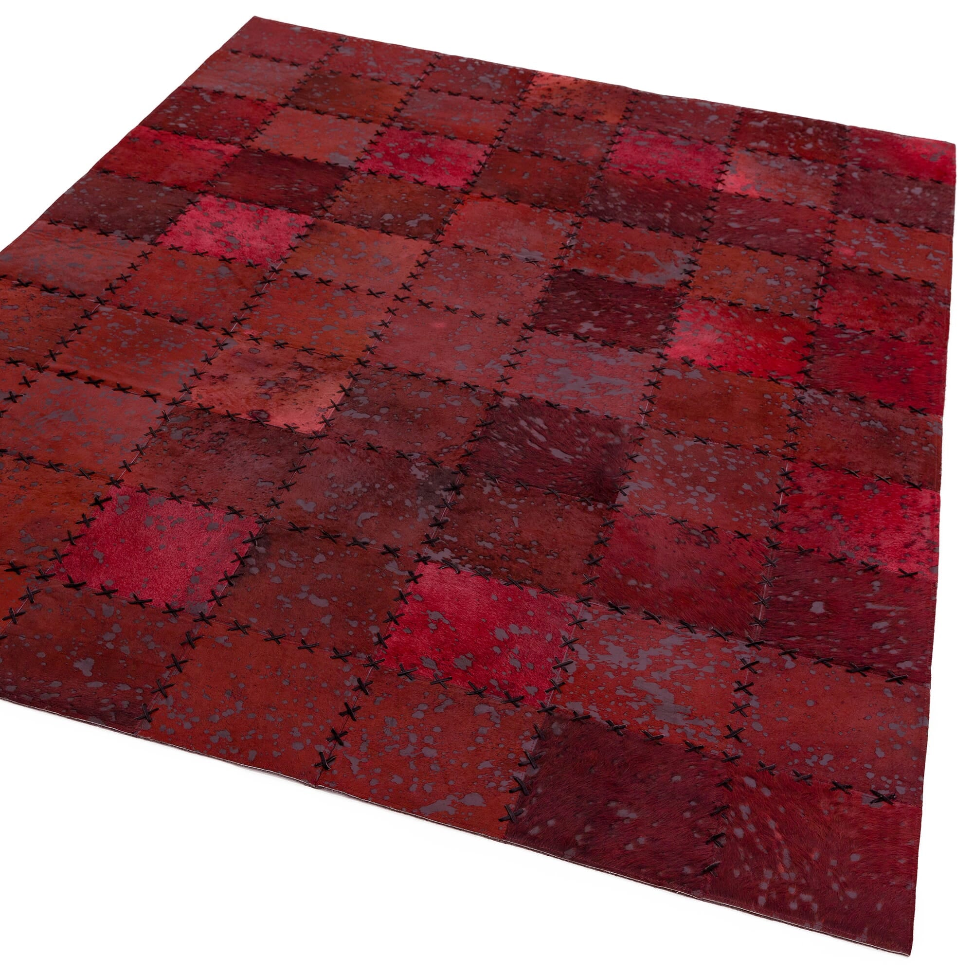 Alfombra Xylo Rojo Punto de Cruz