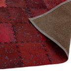 Xylo Red Cross Stitch Rug