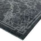 Alfombra Zehraya Gris con Borde ZE03