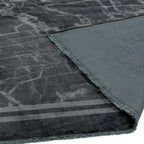 Alfombra Zehraya Gris con Borde ZE03