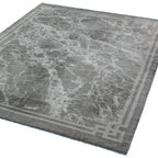 Zehraya Silver Border Rug ZE04