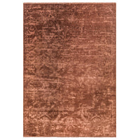 Zehraya Rust Abstract Rug ZE05
