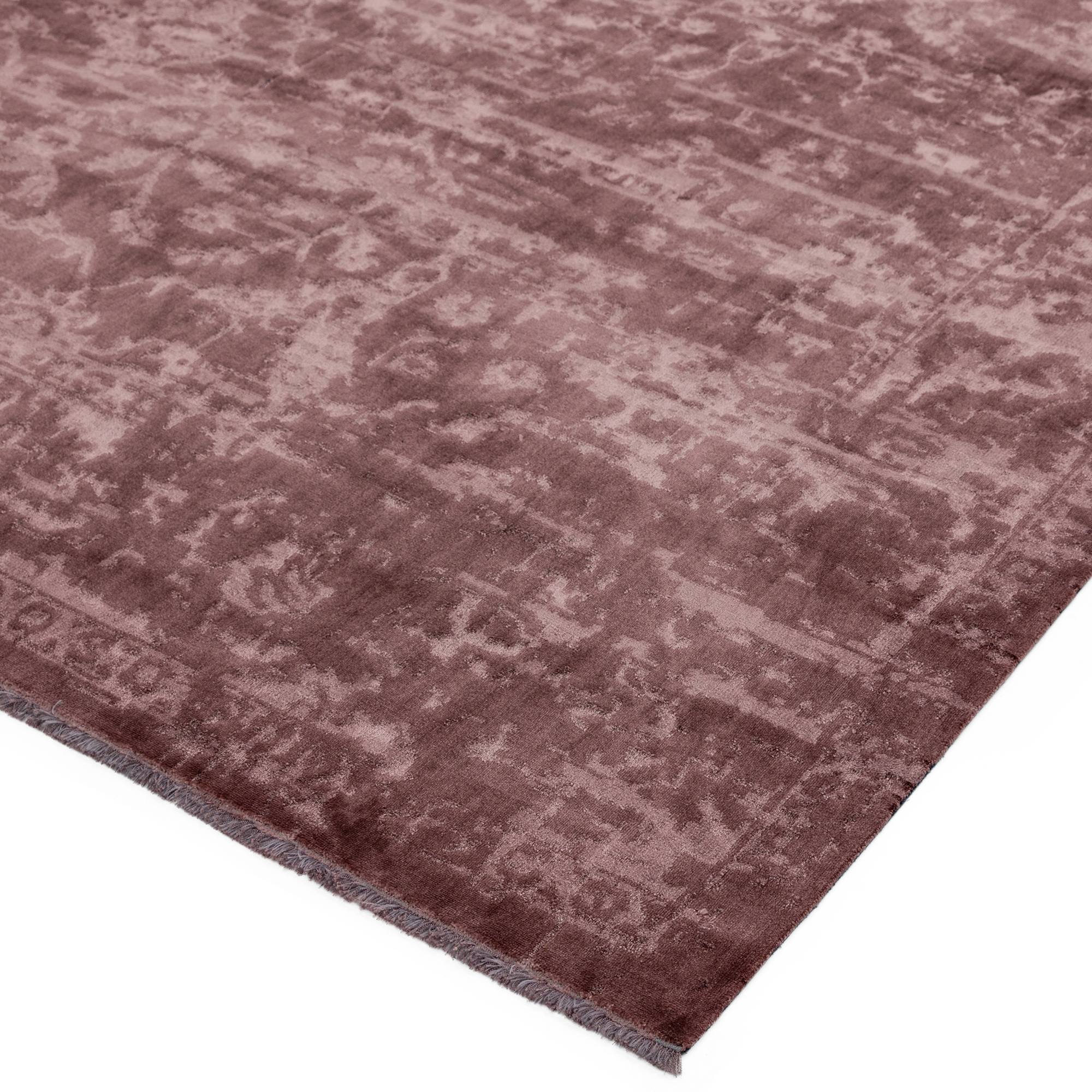 Zehraya Cranberry Abstract Rug ZE08