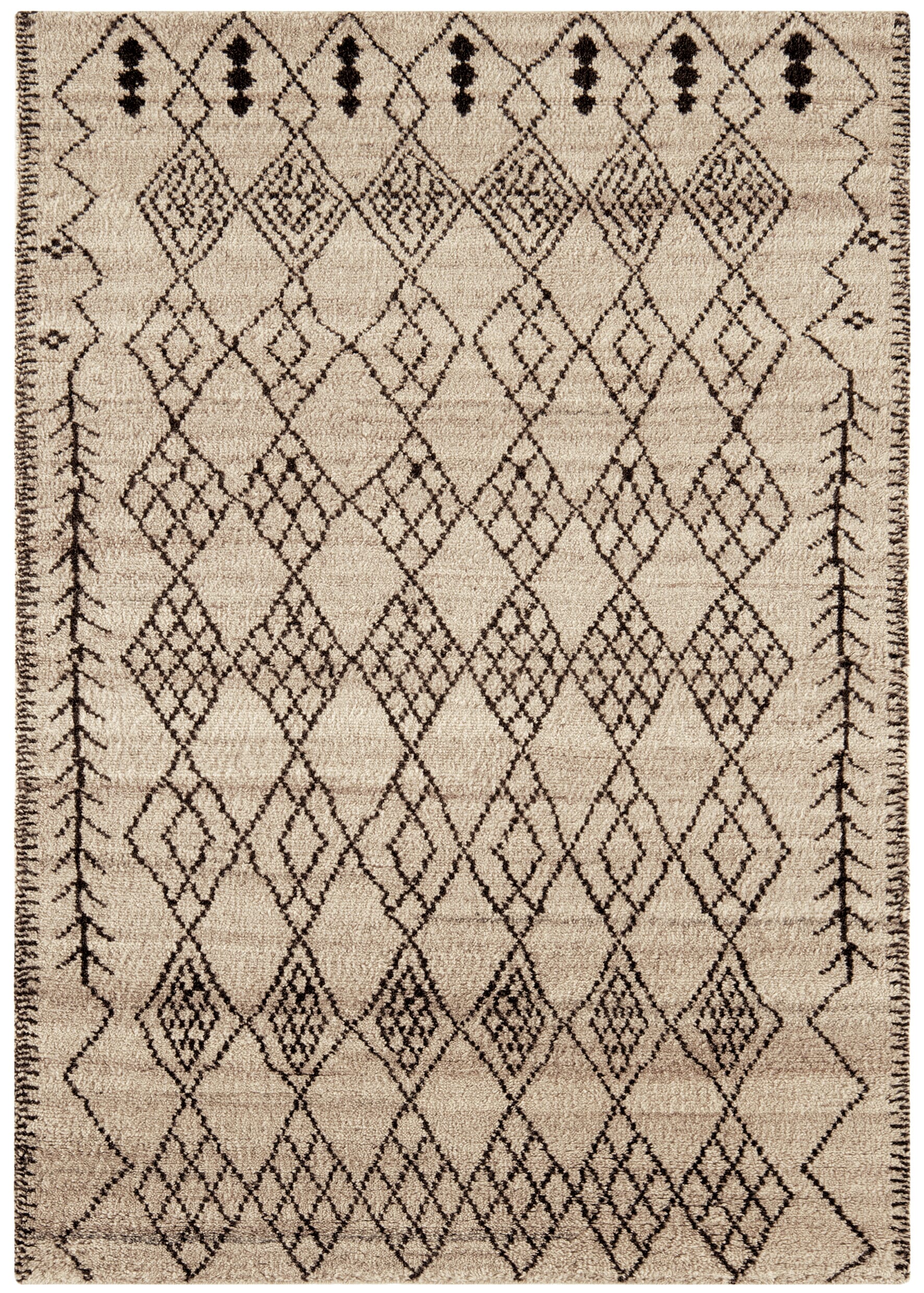 Amira Hand Knotted Moroccan Berber Wool Rug AM001