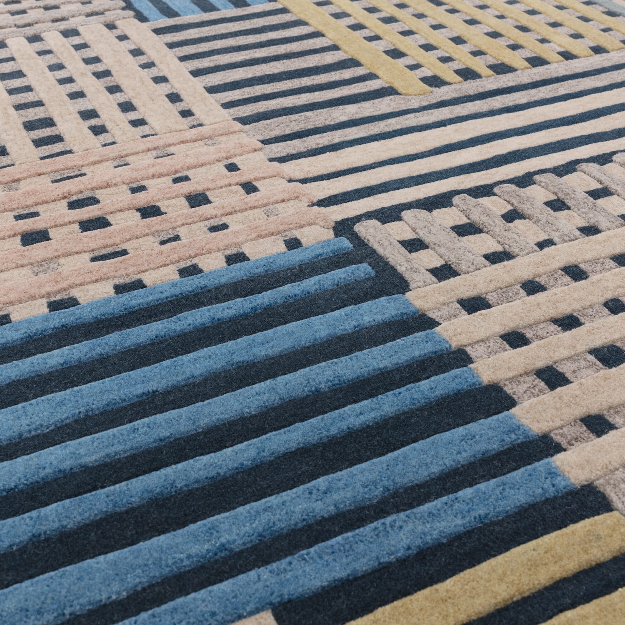 Aspect Blue Multi Rug