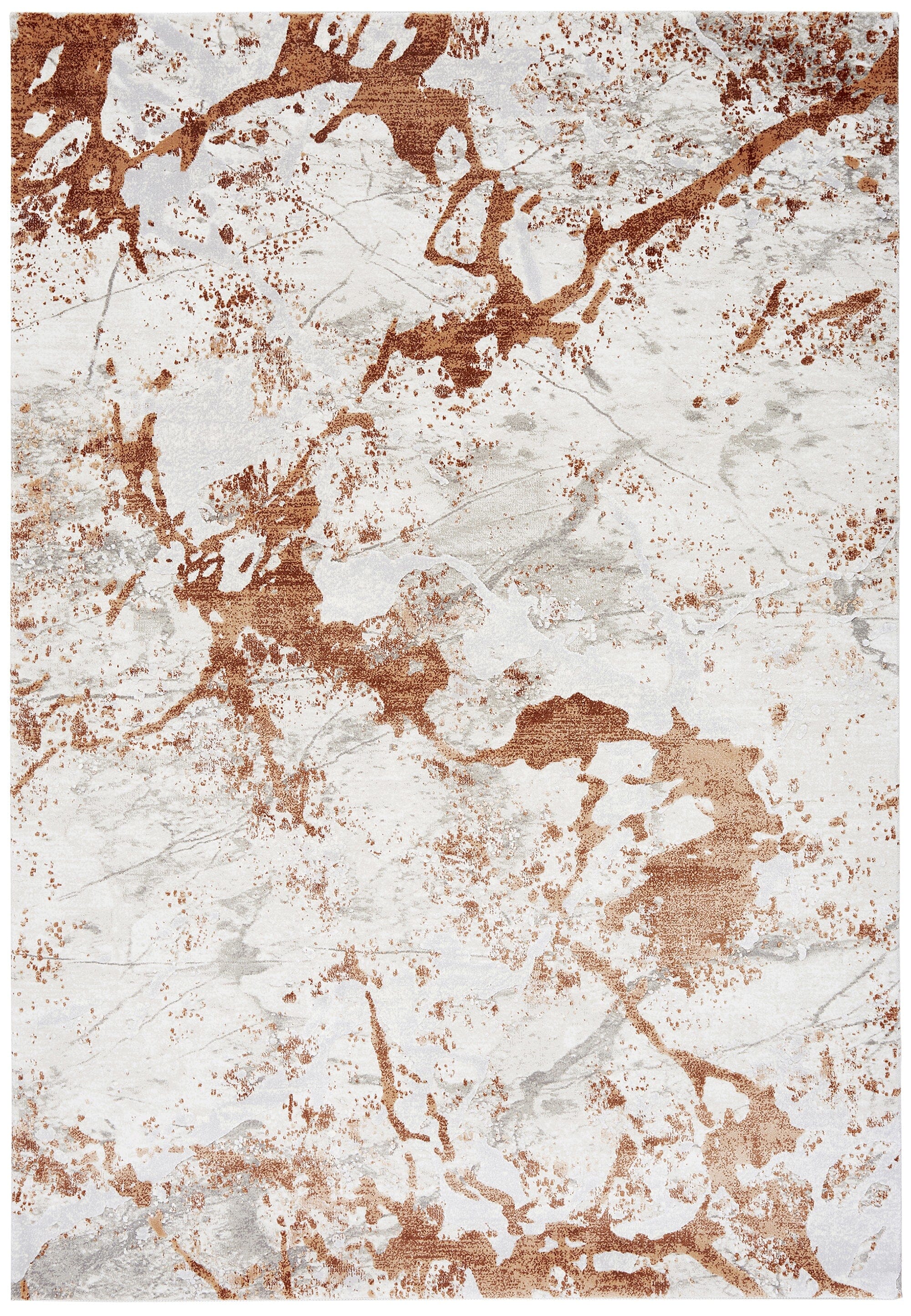 Astral High Shine Terracotta Rug AS10