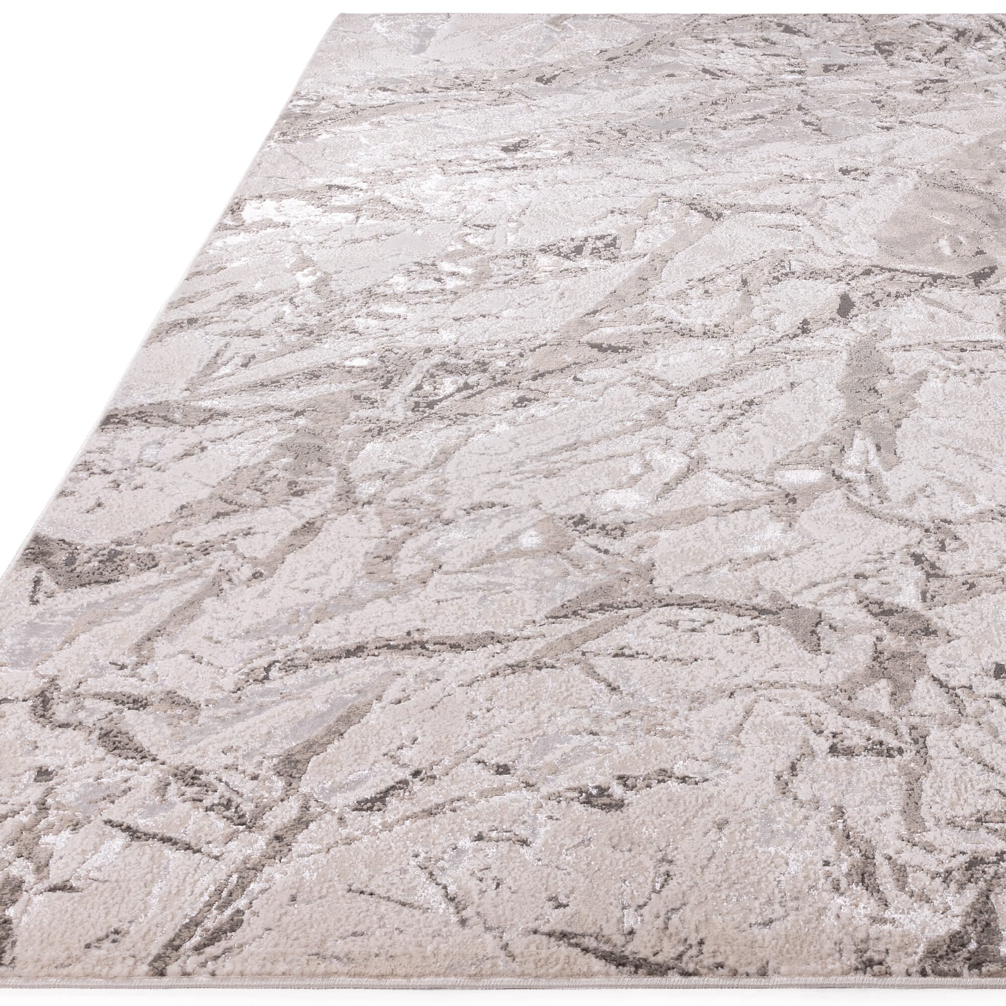 Aurora Satin Metallic Rug AU09