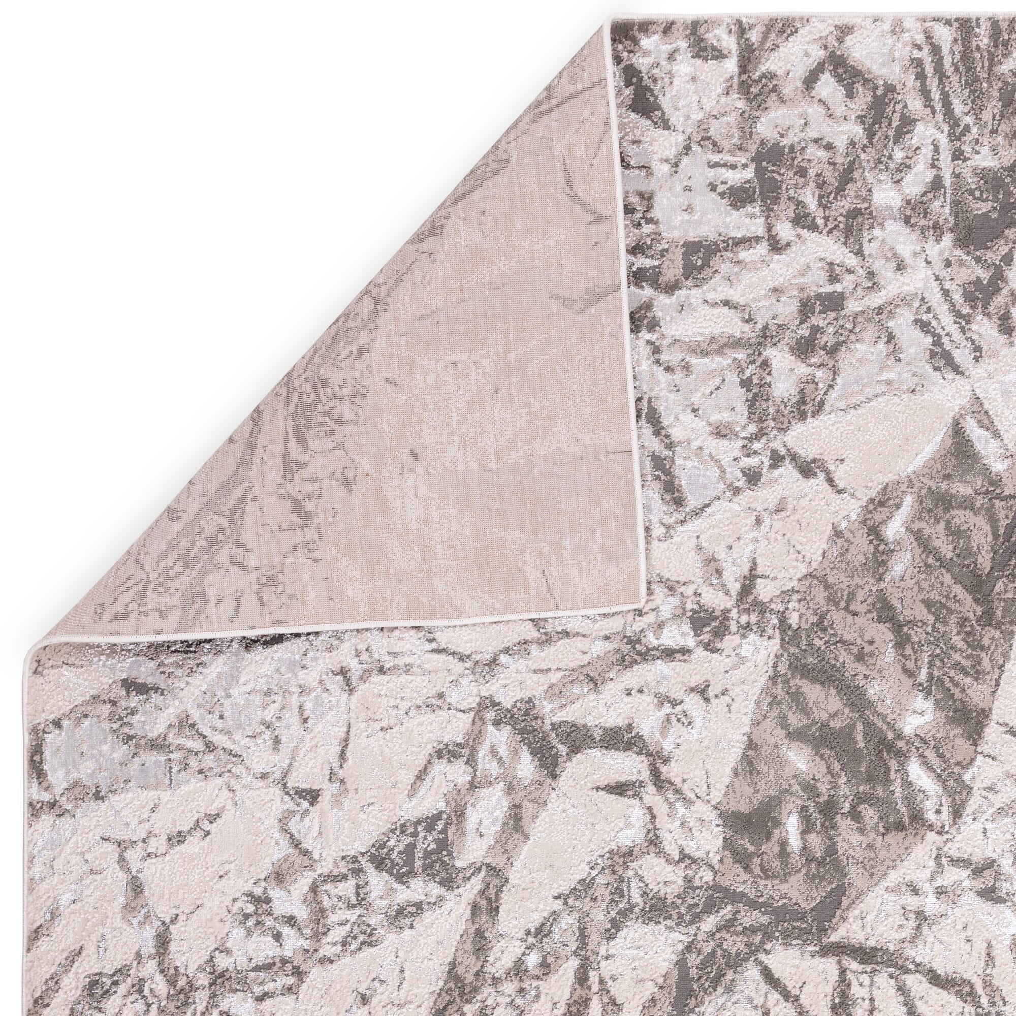 Aurora Satin Metallic Rug AU09