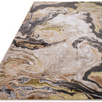 Alfombra Aurora Marble Metálica Oro AU08