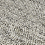 Alfombra Katherine Carnaby Coast Gris Marl Rayas Lana Hilada a Mano CS07