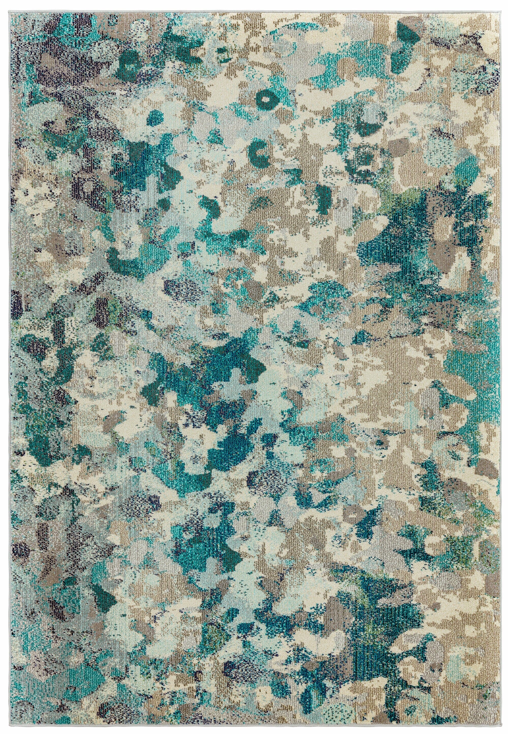 Colores Cloud Ethereal Multi Colour Abstract Rug C003