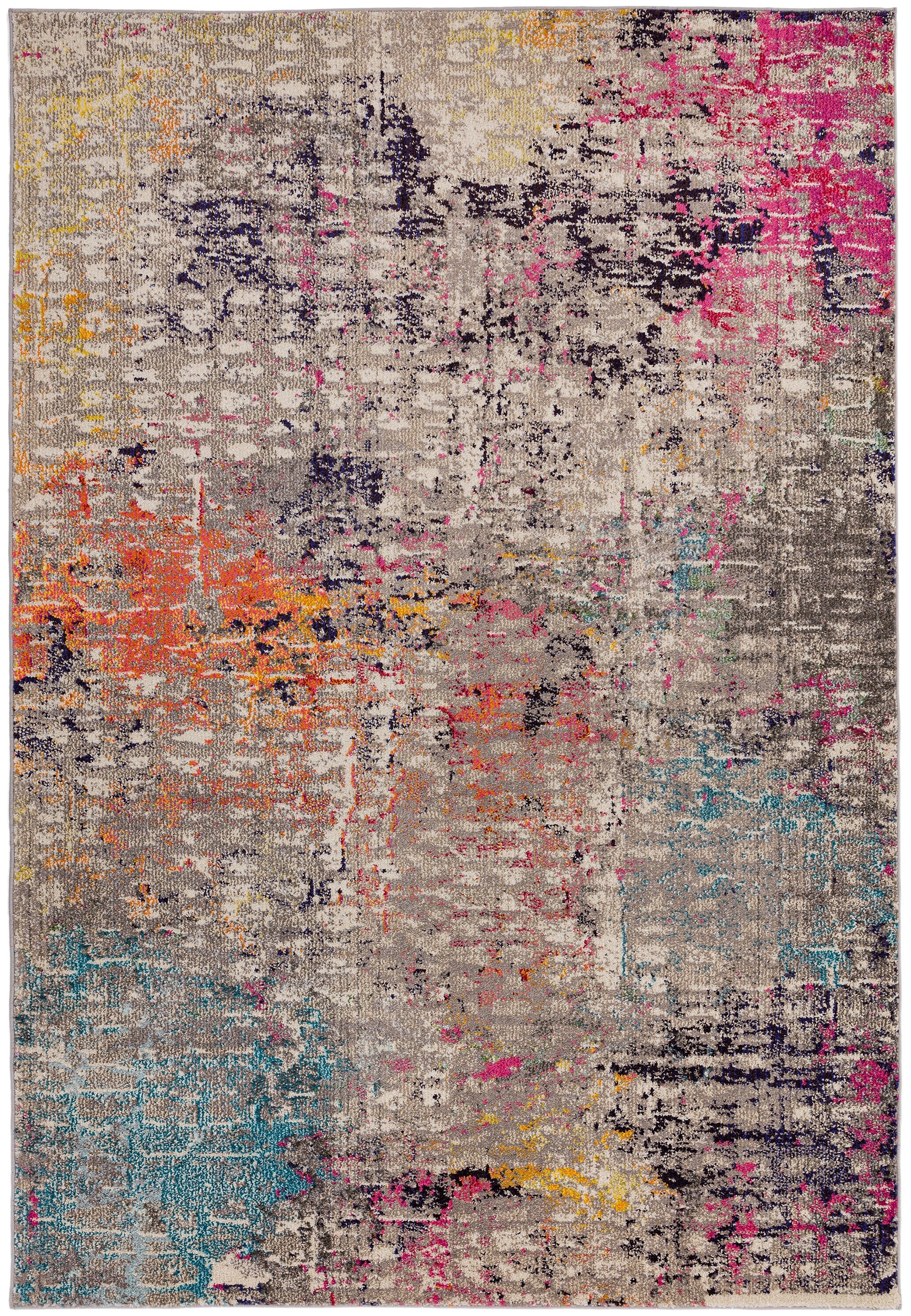 Colores Multi Colour Abstract Rug COL13