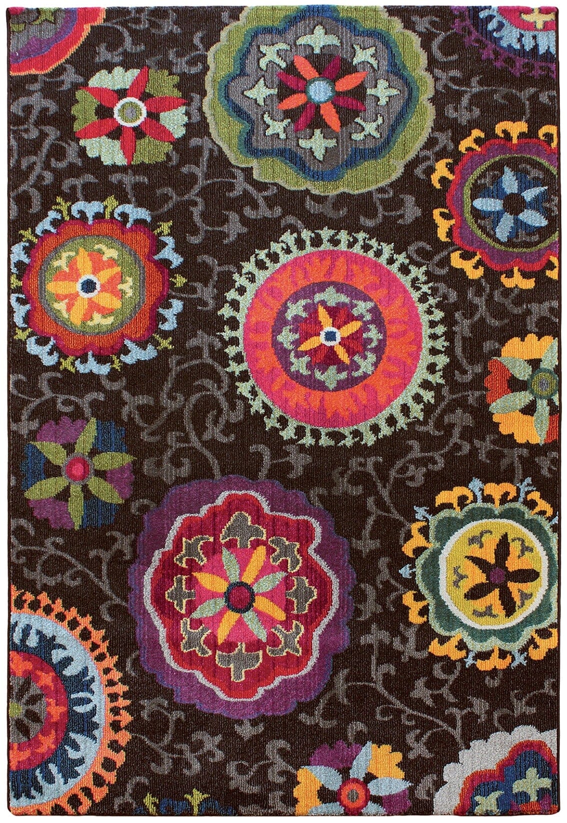 Colores Multi Colour Abstract Rug COL02