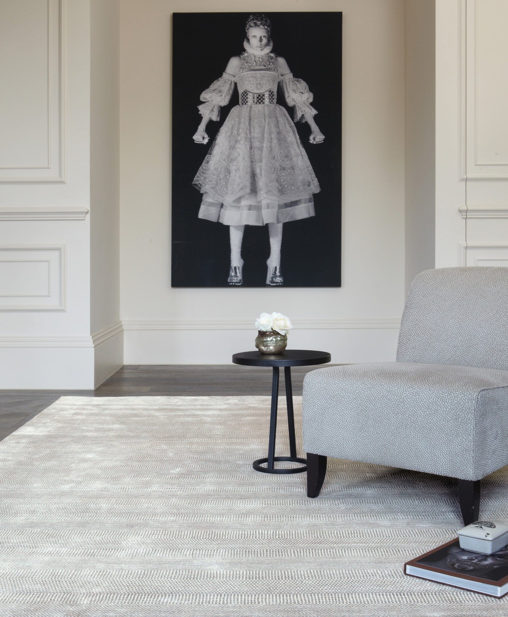 Alfombra Katherine Carnaby Darcy Plata  