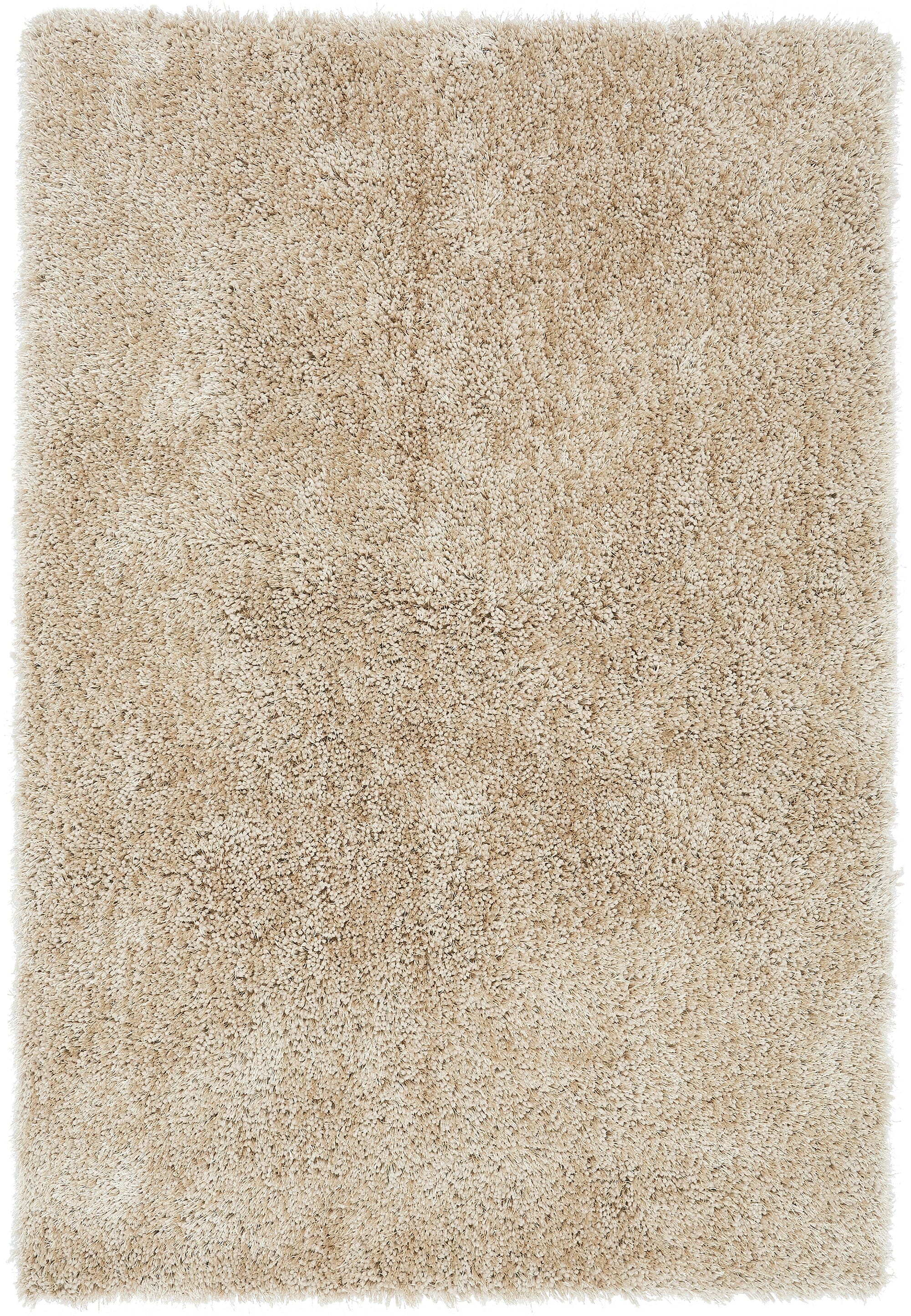 Diva Sand Textured Shaggy Rug
