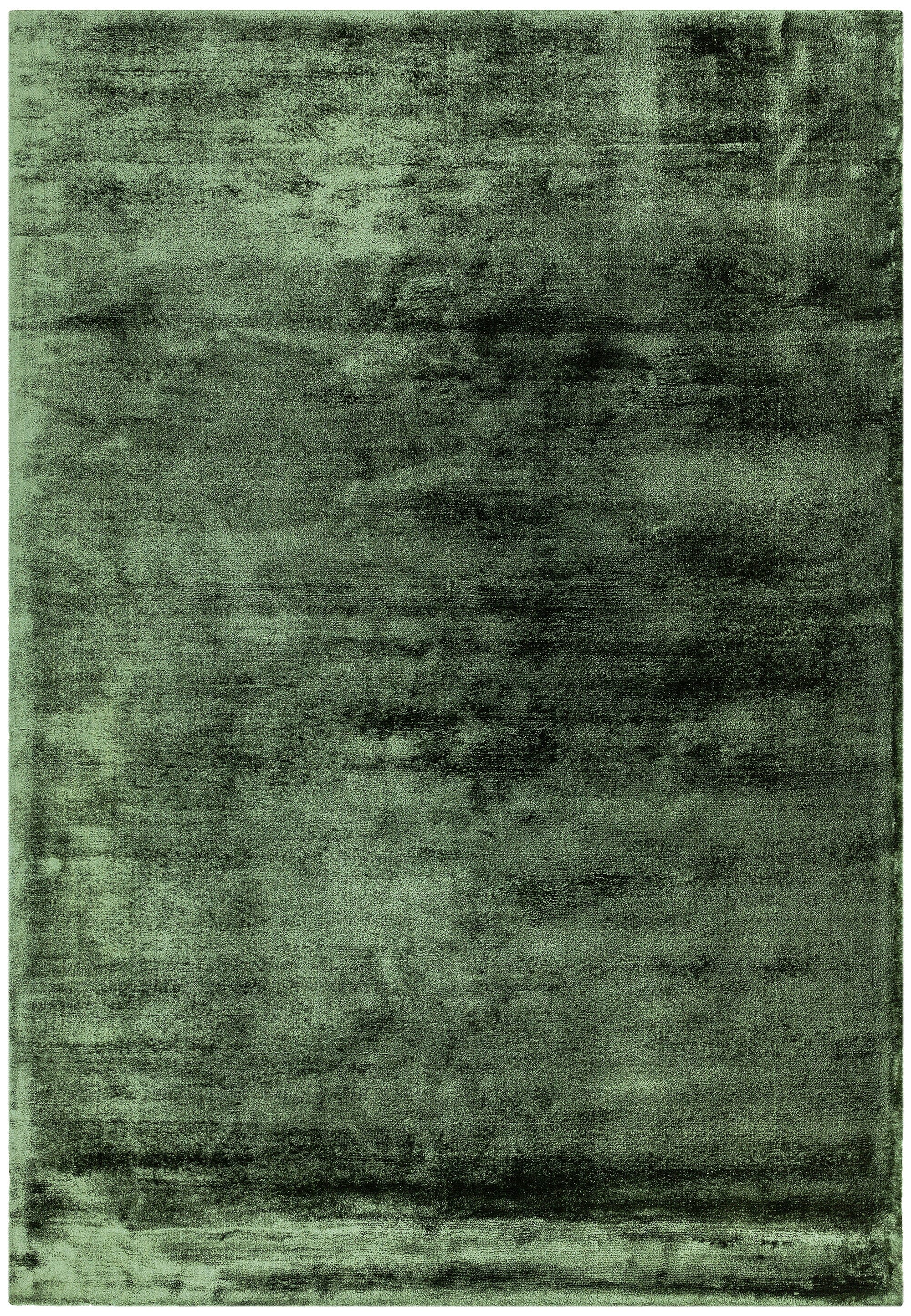 Dolce Green Hand Woven Viscose Rug