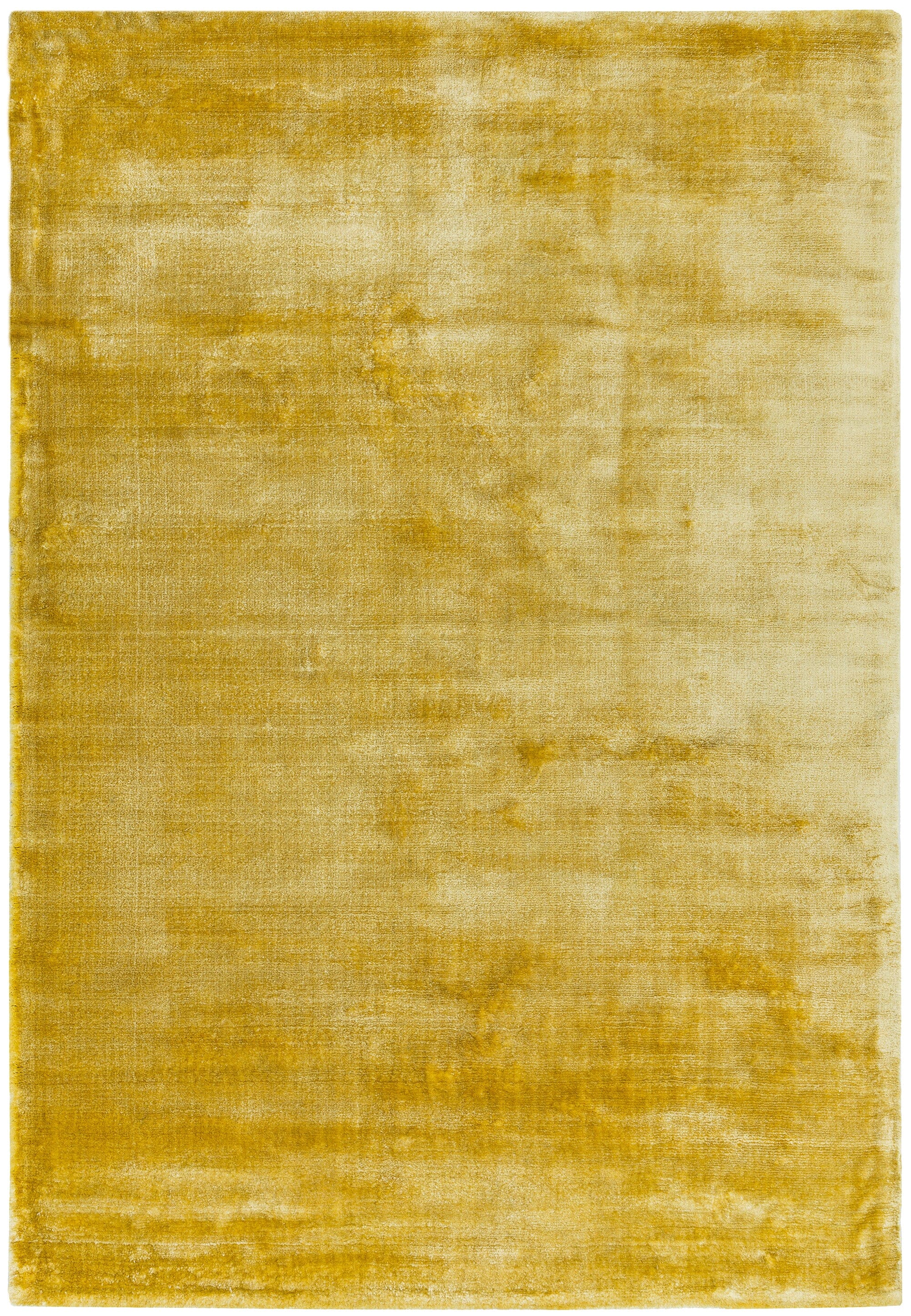Dolce Yellow Hand Woven Viscose Rug