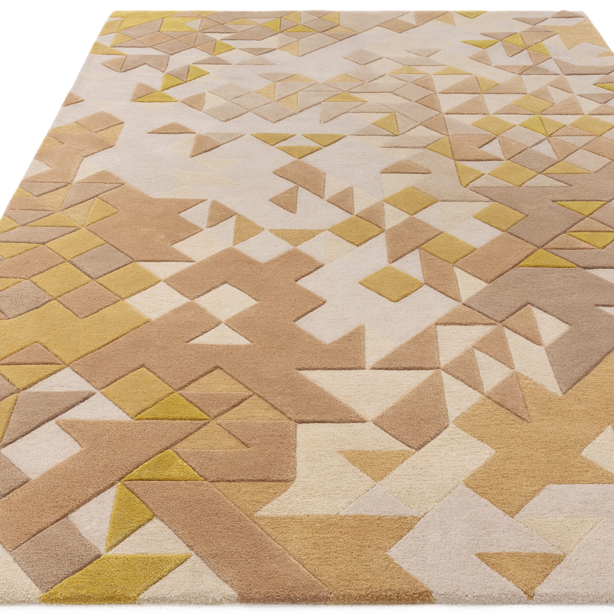 Enigma Gold Multi Rug - Asiatic Carpets - London