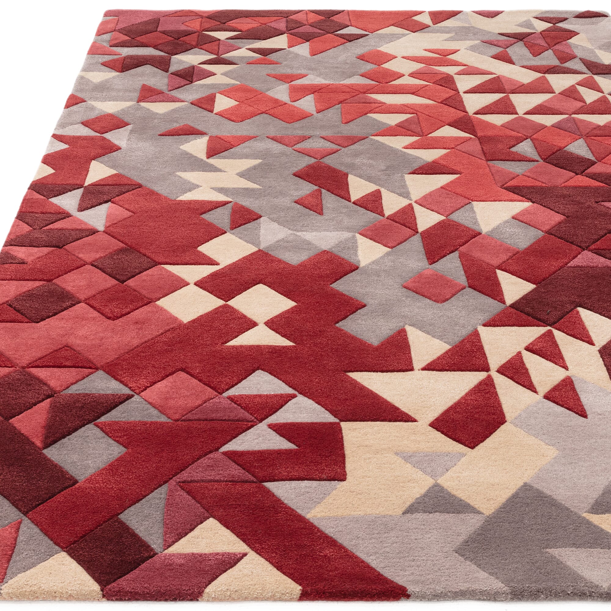 Enigma Red Multi Rug