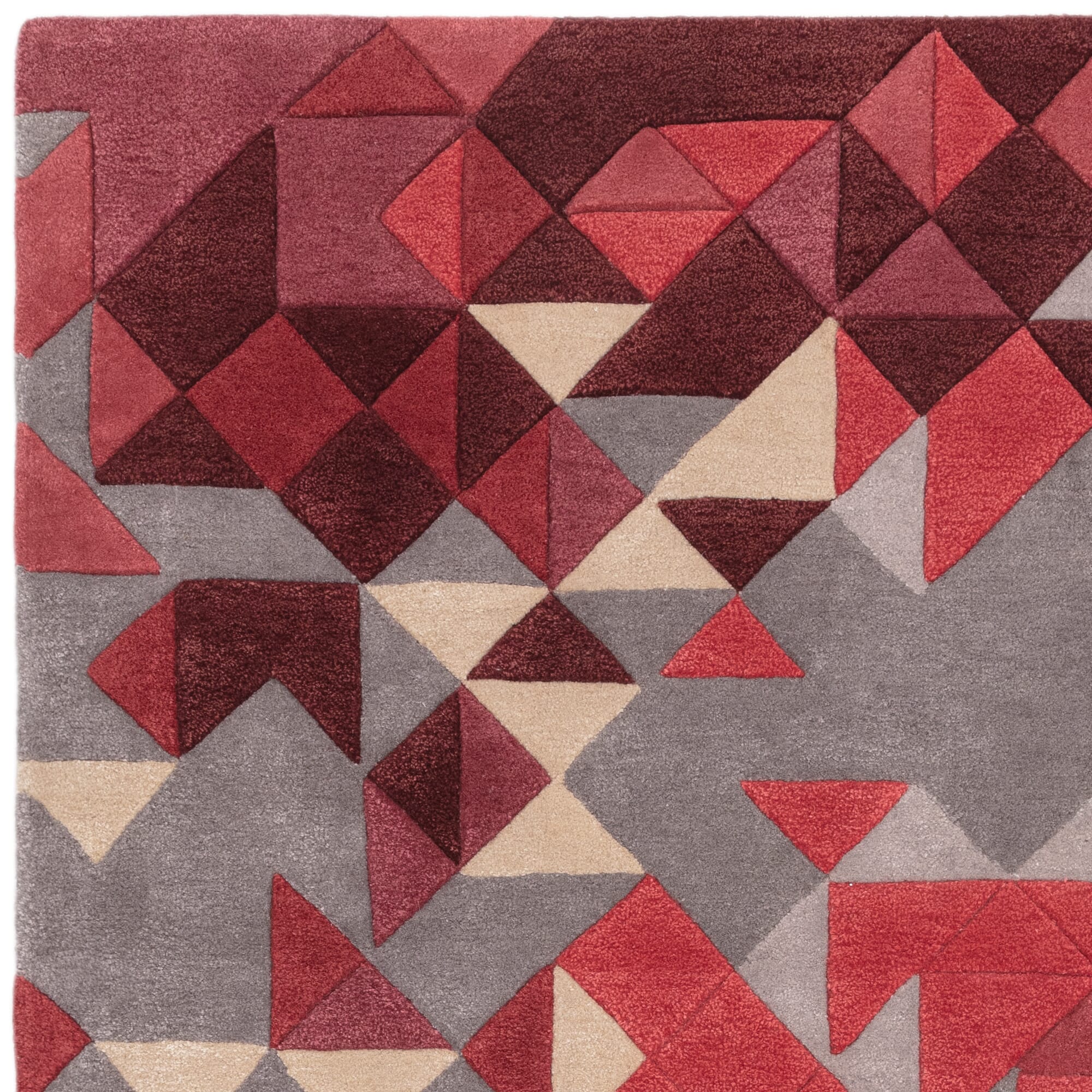 Enigma Red Multi Rug