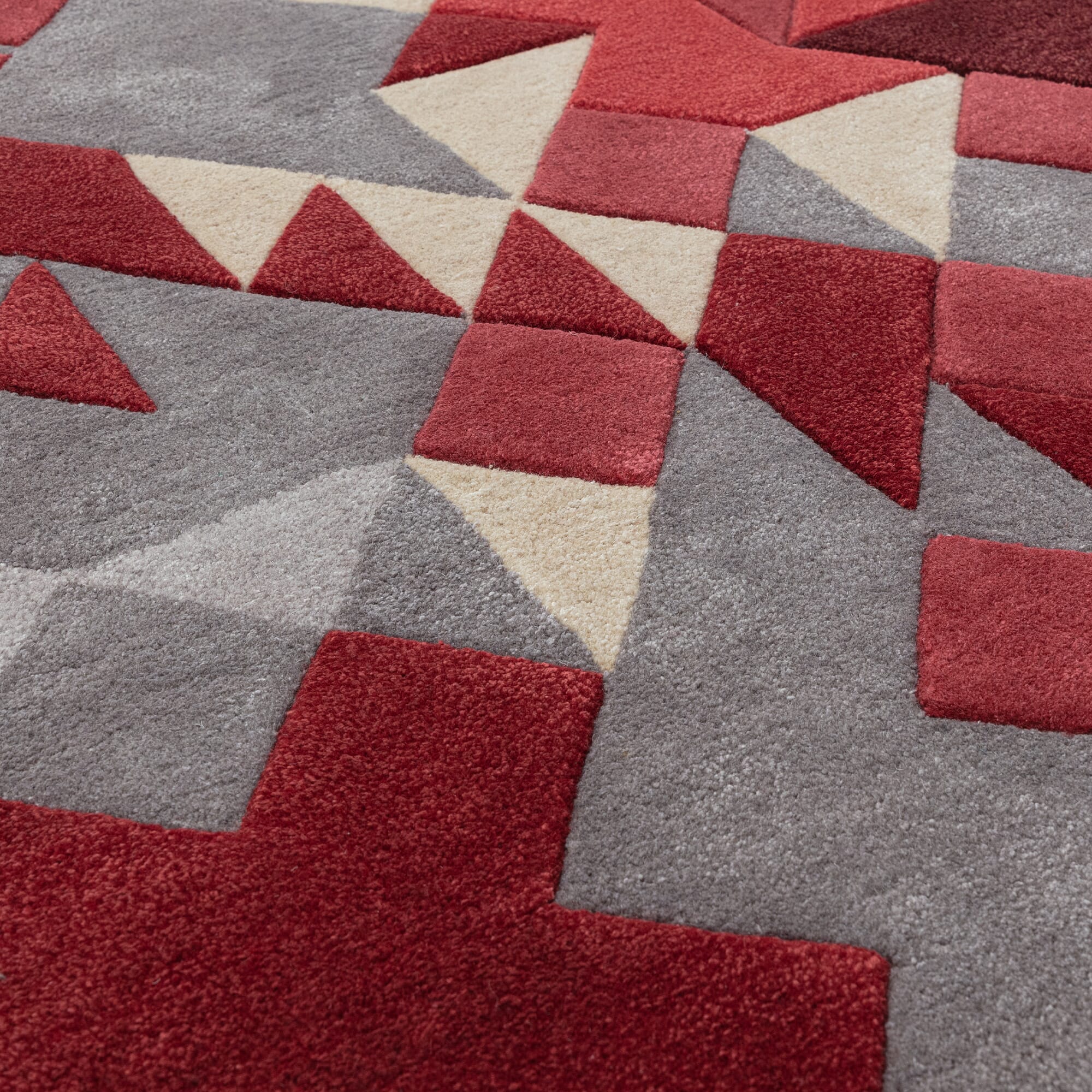 Enigma Red Multi Rug