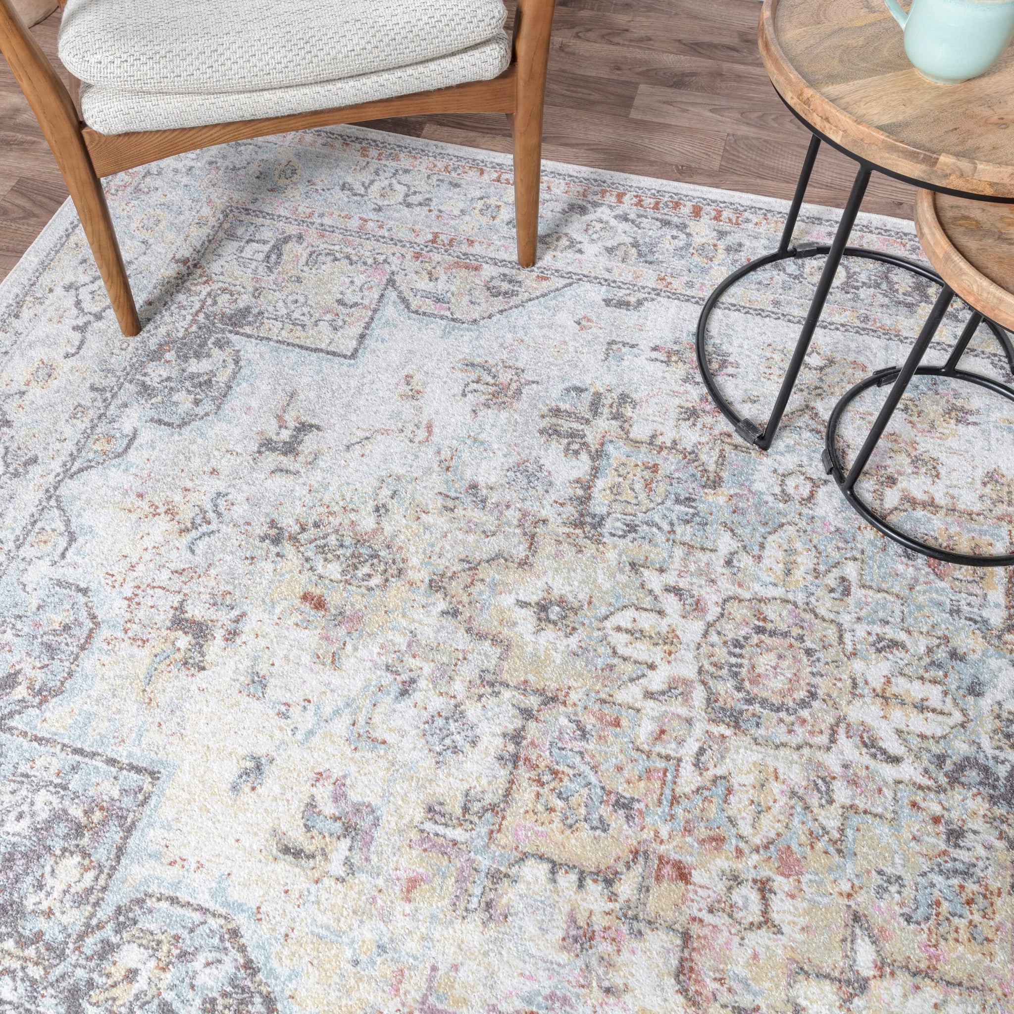 Flores Ester Classic Persian Medallion Rug FR05