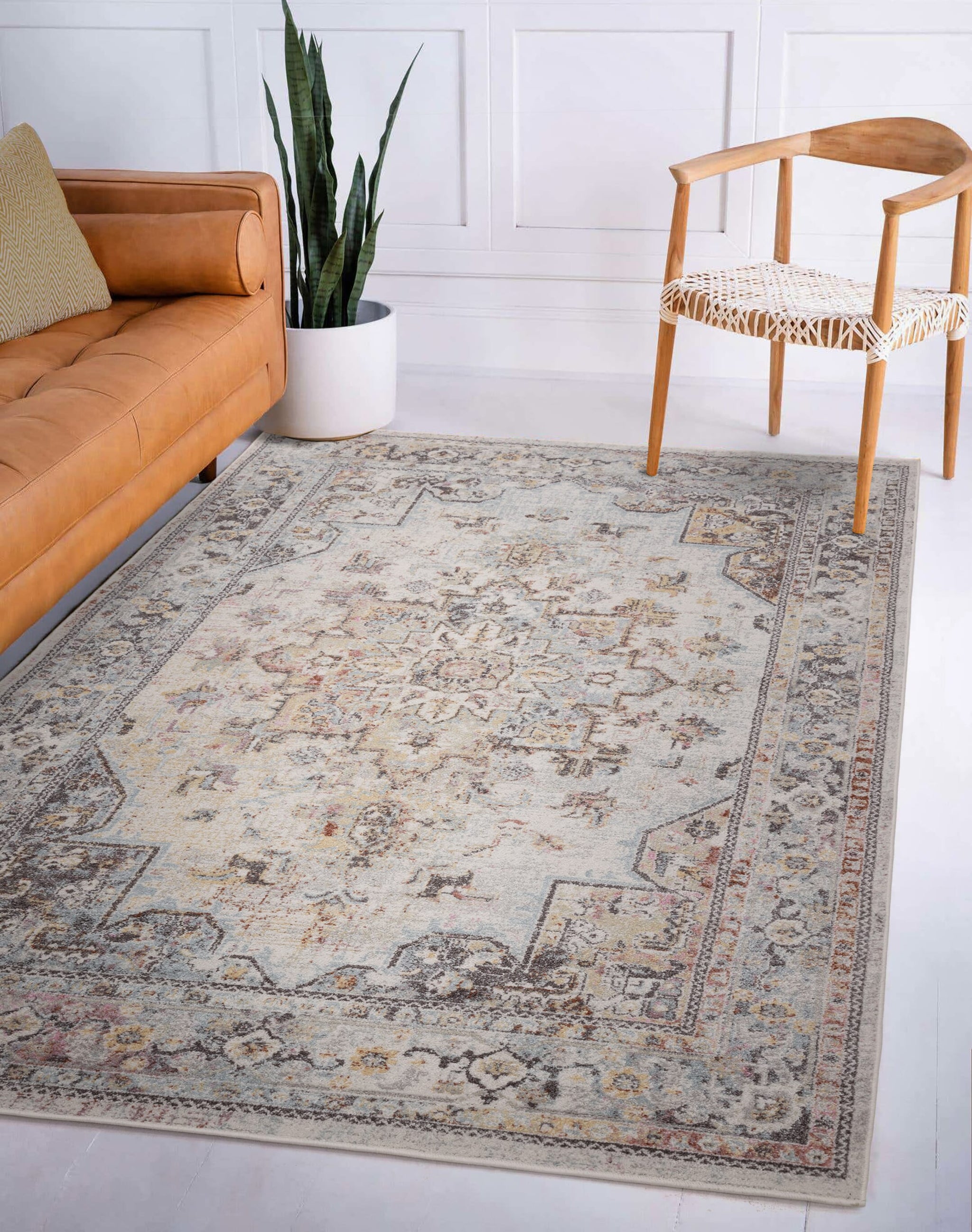 Flores Ester Classic Persian Medallion Rug FR05