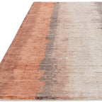 Alfombra Juno Jengibre 100% Viscosa Impresa en Serigrafía  