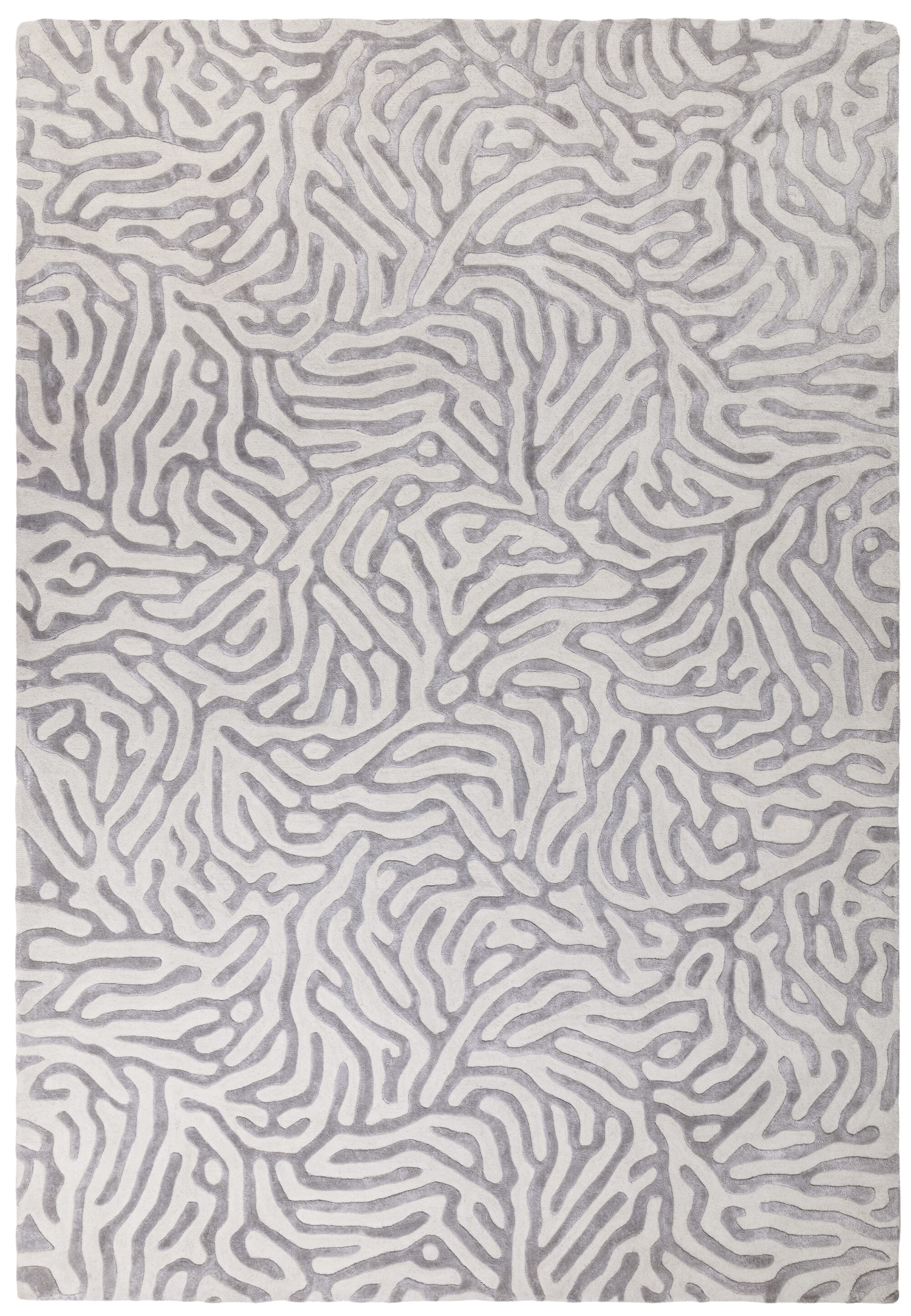 Katherine Carnaby Coral Rug Silver